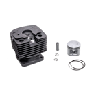 Kompletter Zylinder mit Kolben für Stihl FR350 FR450 FR480 FR480C SP400 SP450 FS400 FS450 FS480 SP451 SP481 42mm (OEM 41280201211)