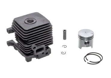 Kompletter Zylinder mit Kolben für Stihl FS38 FS45 FS45C FS45L FS46 FS46C FS55 HL45 SH55 SH85 FC55 HS45 BG45 34mm (OEM 41400201202)
