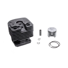 Kompletter Zylinder mit Kolben für Stihl FS400 FS450 FS480 SP400 SP450 Freischneider 40mm (OEM 41280201201)