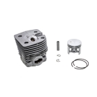 Kompletter Zylinder mit Kolben für Stihl FS500 FS550 FS550L FS420 FS420L Freischneider 46mm (OEM 41160201215)