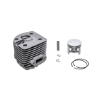 Kompletter Zylinder mit Kolben für Stihl FS500 FS550 FS550L FS420 FS420L Freischneider 46mm (OEM 41160201215)