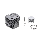 Kompletter Zylinder mit Kolben für Stihl FS500 FS550 FS550L FS420 FS420L Freischneider 46mm (OEM 41160201215)
