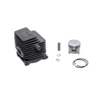Kompletter Zylinder mit Kolben für Stihl FS75 FS80 FS85 Freischneider 34mm (OEM 41370201202)