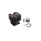 Kompletter Zylinder mit Kolben für  Stihl FT250 KA120 KA250 FS120 FS200 FS250 FS300 FS350 FS380 40 mm Freischneider (OEM 41340201214)