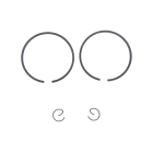 Kompletter Zylinder mit Kolben für Stihl MS651 Kettensägen (OEM 11440201201)