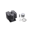Kompletter Zylinder mit Kolben für Stihl SP200 FS120 FS120R FS200 FS200R FS250 FS250R 38 mm Freischneider (OEM 41340201212)