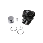 Kompletter Zylinder mit Kolben für Trennschneider Husqvarna Partner K1270 K1270R Nikasil 60 mm (OEM 582582301)