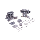 Kompletter Zylinder mit Kolben für Viertaktmotor 139F 39 mm