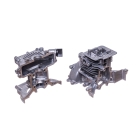 Kompletter Zylinder mit Kolben für Viertaktmotor 139F 39 mm