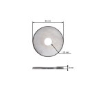 Komplettes Mähmesserpad für Stihl FS160 FS180 FS220 FS280 FS290 FS300 FS350 FS380 FS310 FS400 FS450 FS480 (OEM 41167103800 41167172800 41197172800)