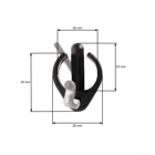 Komplettes Motor Ein / Aus Kabel für MTD Bolens Rasenmäher (OEM 746-0946 946-0946)