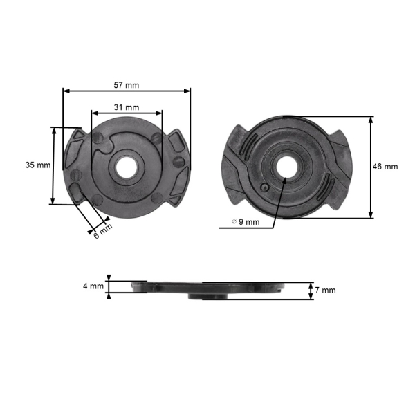 Komplettes Starter set für Honda GCV-Motoren