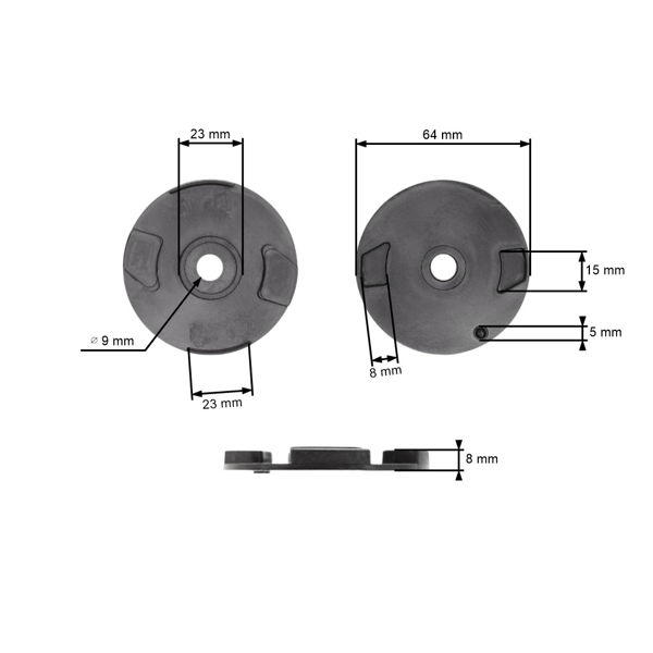 Komplettes Starter set für Honda GX Motoren