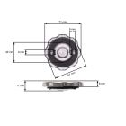 Kraftstoff Tank Benzintank für Honda GX340 GX390 Motoren (OEM 17510-ZE3-010ZA)