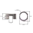 Kraftstoff Tank Benzintank für Honda GX340 GX390 Motoren (OEM 17510-ZE3-010ZA)