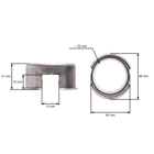 Kraftstoff Tank Benzintank für Honda GX340 GX390 Motoren (OEM 17510-ZE3-010ZA)