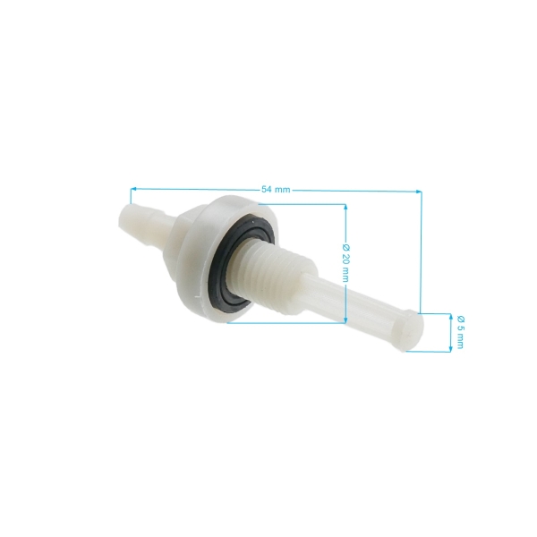 Kraftstofffilter für Honda GX110 GX120 GX140 GX160 GX240 GX270 GX340 Motoren (OEM 16955ZE1000)