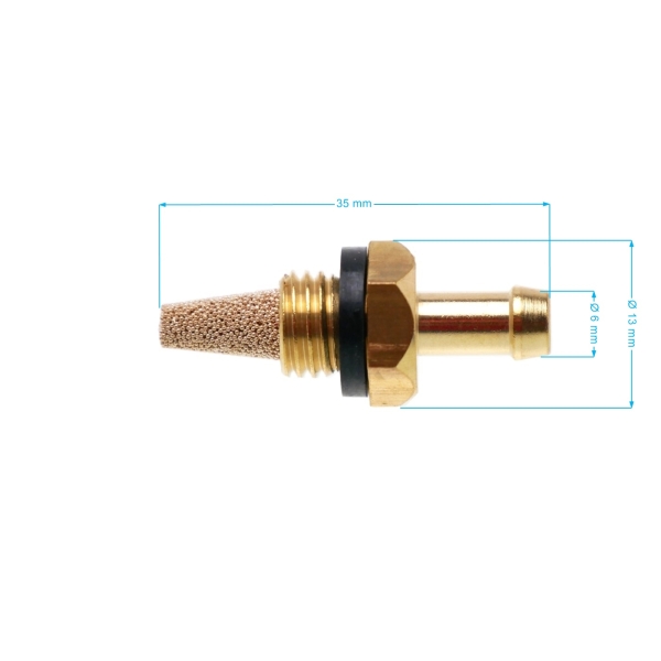 Kraftstofffilter für Honda GX110 GX120 GX140 GX160 GX240 GX270 GX340 Motoren (OEM 16955ZE1000)
