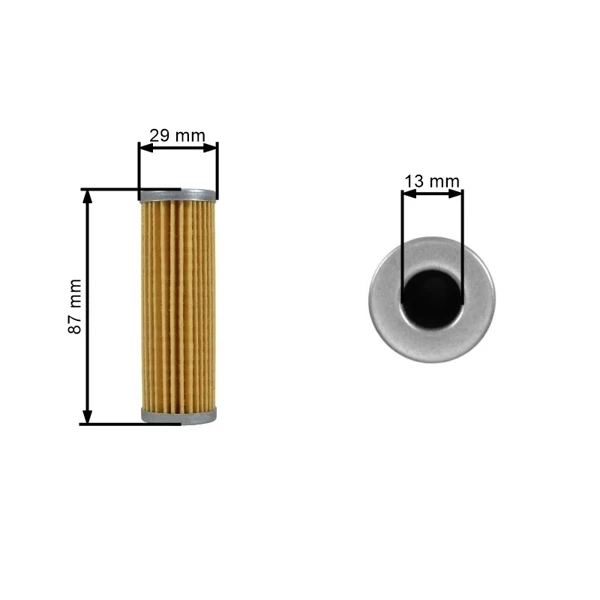 Kraftstofffilter für Yanmar Kubota Dieselmotoren (OEM 1T021-43560 15231-4356-03)