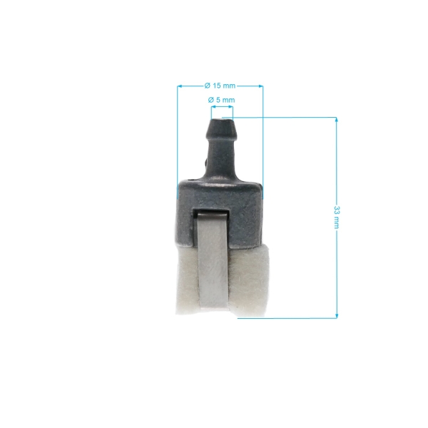 Kraftstofffilter Husqvarna 51 55 61 66 261 262XP 272XP 288 365 371XP 240R 245R Jonsered 2065 2163 2171 RS44 (OEM 503443201)