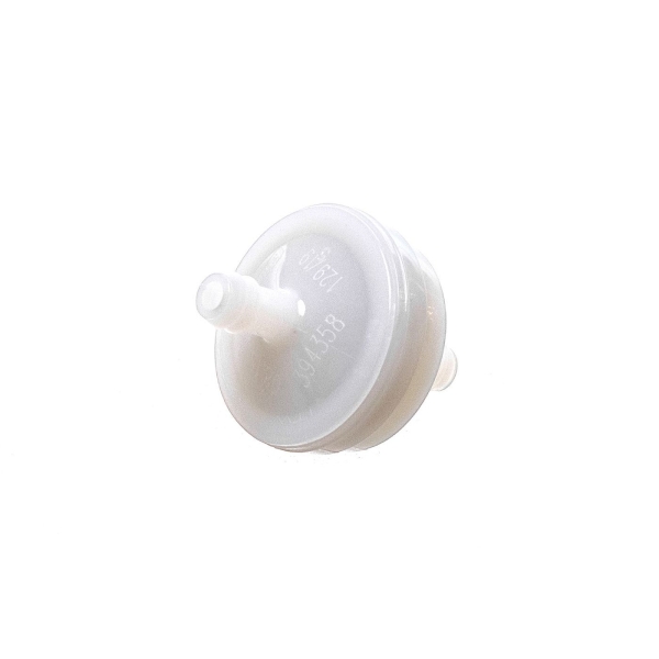 Kraftstofffilter weiß 75 Micron für Motoren Briggs & Stratton mit Kraftstoffpumpe Originalteil (OEM 004112 394358 394358S 4112)