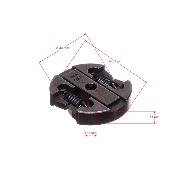 Kupplung für Freischneider Honda GX22 GX25NT GX25T HHT25S UMK422 UMK425 (OEM 22000ZM3003)