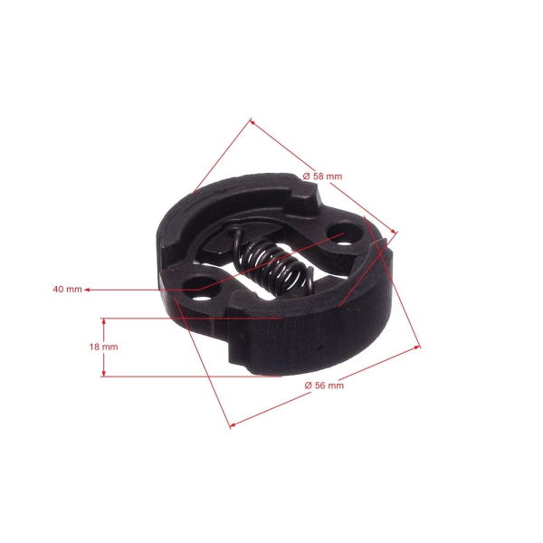 Kupplung für Freischneider OLEO-MAC Oleo-mac 720 722S 726D 726T OS255 Sparta 25 Sparta 250 (OEM 4161202AR 61030177R)