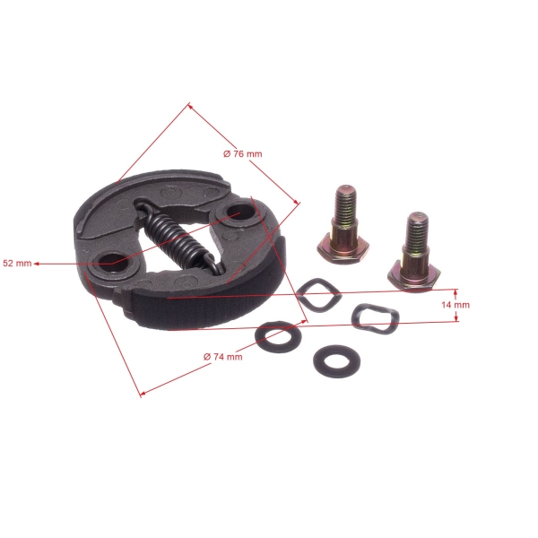 Kupplung für Honda GX31 GX35 GX35NT FG100 HHT31S HHE31C UMK431 (OEM 22000Z0Z003)