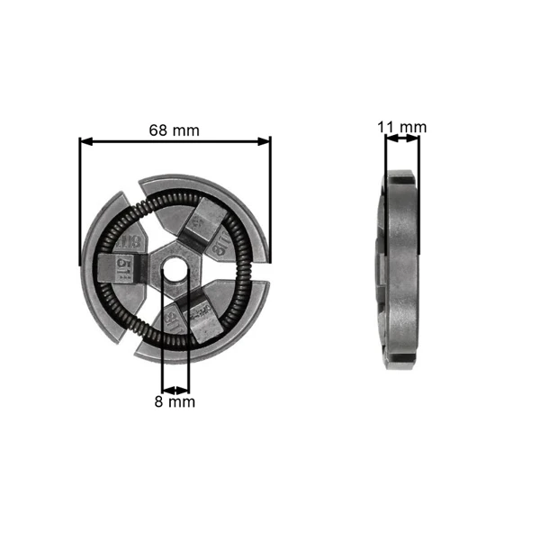 Kupplung für Husqvarna 40 45 49 240 240R 245R 245RX Jonsered GR41 GR50 RS44 2041 2045 2050 (OEM 503173101)