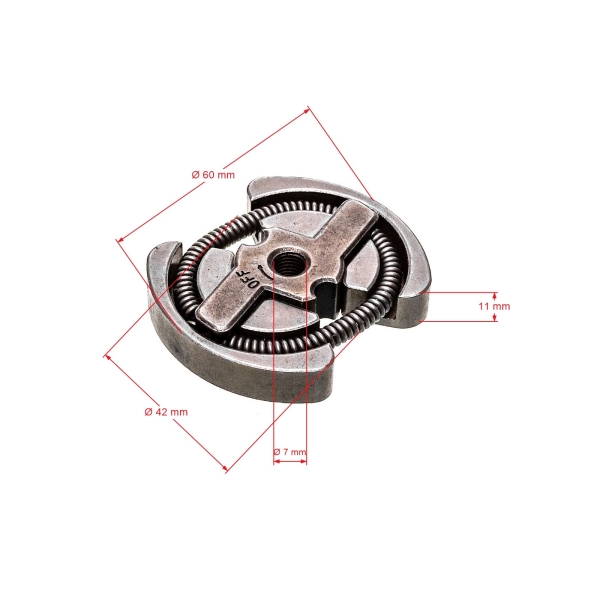 Kupplung für Husqvarna Kettensägen 36 41 135 136 137 141 142 235 236 240 Partner 20X 351 370 Jonsered 2035 2036 CS2138 McCulloch CS350 CS380 (OEM 530014949)