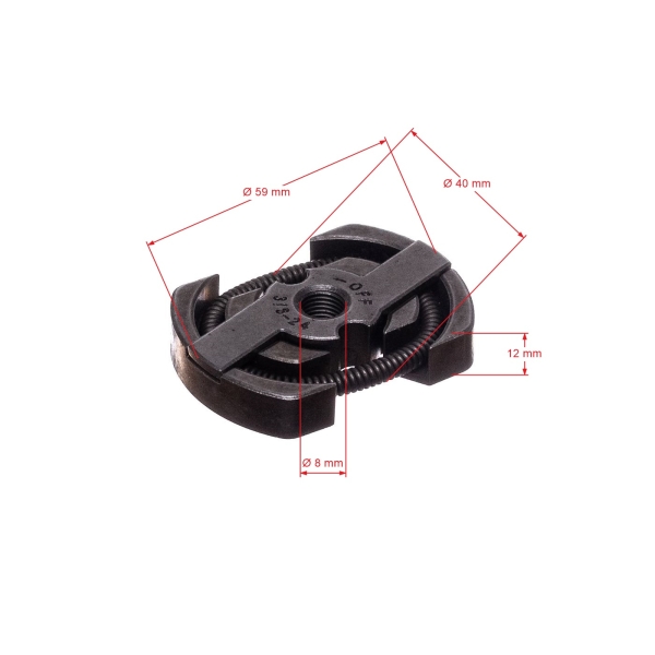 Kupplung für Kettensägen OLEO-MAC Oleo-mac GS35 GS350 GS350C Efco MT350 MT3500 (OEM 50240031R)