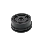Kupplung für Motorgrubber Außendurchmesser 115 mm x Lochdurchmesser 20 mm für 1 Keilriemen 10 mm