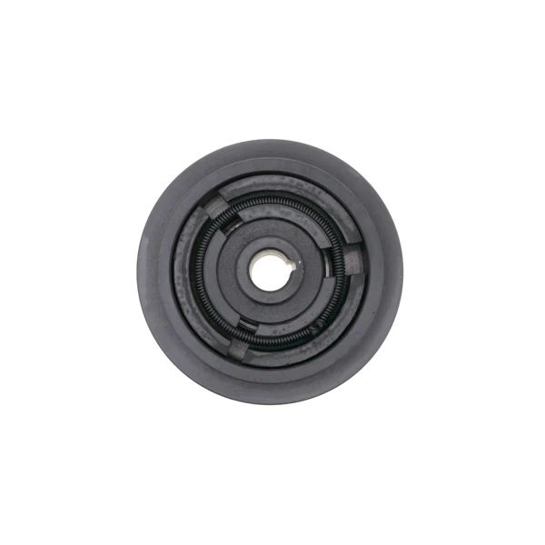 Kupplung für Motorhacken Außendurchmesser 128 mm x Lochdurchmesser 19 mm auf 2 Keilriemen 13 mm