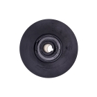Kupplung für Motorhacken Außendurchmesser 128 mm x Lochdurchmesser 19 mm für 1 Keilriemen 13 mm
