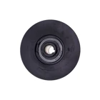 Kupplung für Motorhacken Außendurchmesser 128 mm x Lochdurchmesser 19 mm für 1 Keilriemen 13 mm