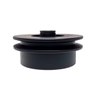 Kupplung für Motorhacken Außendurchmesser 128 mm x Lochdurchmesser 19 mm für 1 Keilriemen 13 mm