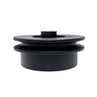 Kupplung für Motorhacken Außendurchmesser 128 mm x Lochdurchmesser 19 mm für 1 Keilriemen 13 mm