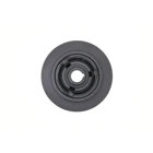 Kupplung für Motorhacken Außendurchmesser 148 mm x Lochdurchmesser 25,4 mm auf 2 Keilriemen 17 mm
