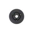 Kupplung für Motorhacken Außendurchmesser 148 mm x Lochdurchmesser 25 mm auf 2 Keilriemen 17 mm