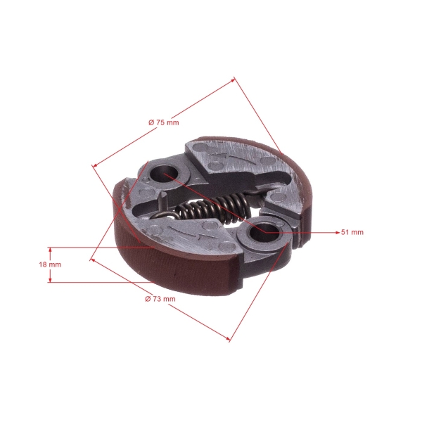 Kupplung für OLEO-MAC Oleo-mac Sparta 37 40 42 44 740 746 750 753 755 (OEM 4191153BR)