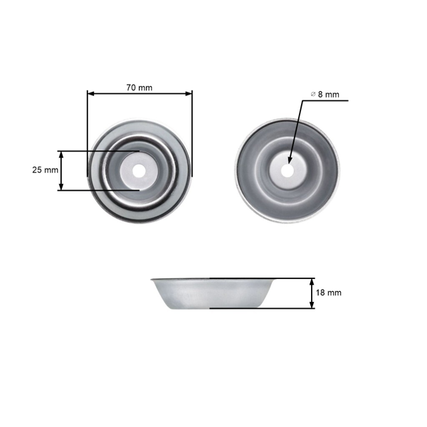 Laufteller für Freischneider OLEO-MAC Oleomac 720 722 726 Sparta 25 26 250