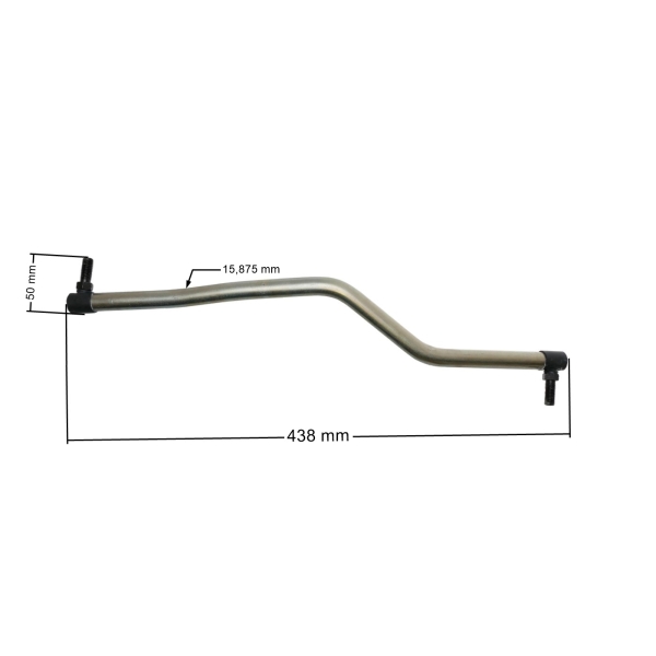 Lenkstange für Gartentraktoren Husqvarna Jonsered McCulloch Flymo Partner Weedeater Craftsman (OEM 532194740)