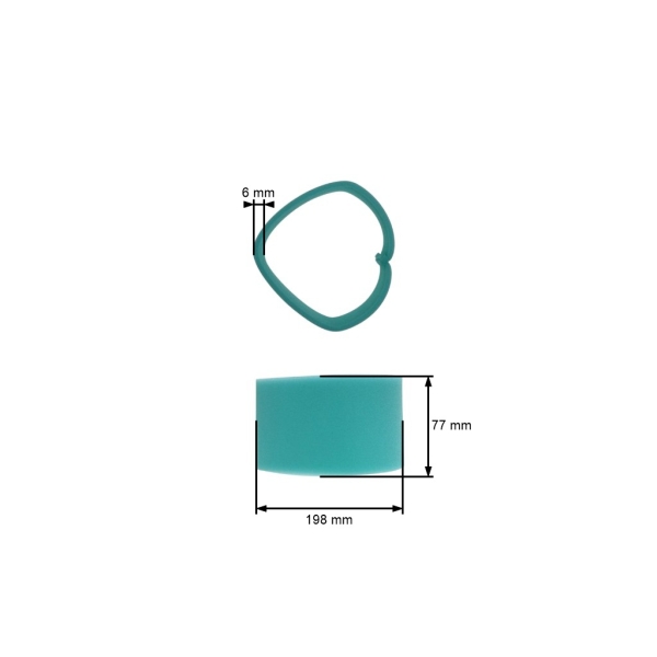 Lufteinlassfilter für Briggs & Stratton Motoren (OEM 272403S)