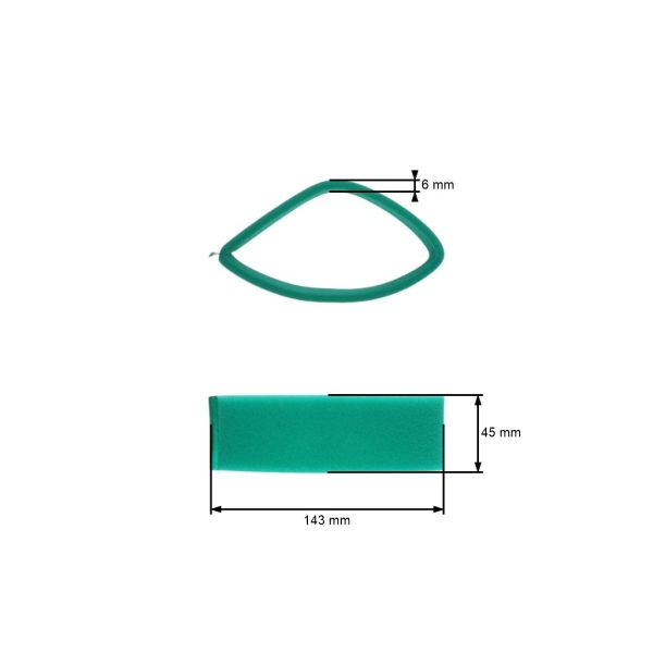 Lufteinlassfilter für Briggs & Stratton Motoren (OEM 793676)