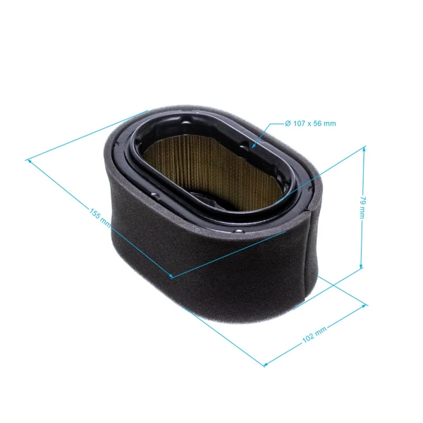 Luftfilter 143 mm x 93 mm x 81 mm für Modelle Wacker BS 500 500S 600 600S 650 700 720 (OEM 0114792-219 114792)