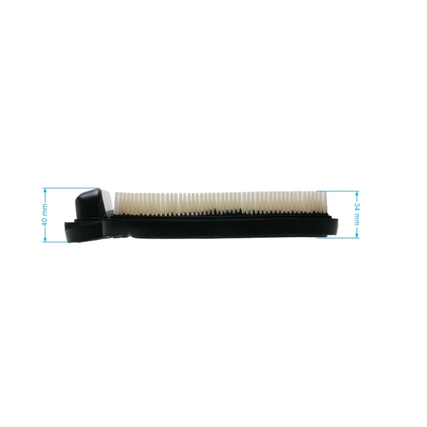 Luftfilter 204 mm x 137 mm x 35 mm für Kohler Husqvarna Toro Motoren (OEM 531029501 2008302-S)