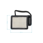 Luftfilter 204 mm x 137 mm x 35 mm für Kohler Husqvarna Toro Motoren (OEM 531029501 2008302-S)