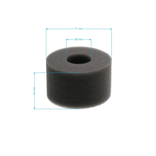 Luftfilter 73 mm x 45 mm x 29 mm für Zongshen NP100 NP130 Motoren (OEM 100004756)