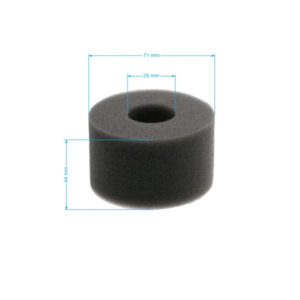Luftfilter 73 mm x 45 mm x 29 mm für Zongshen NP100 NP130 Motoren (OEM 100004756)