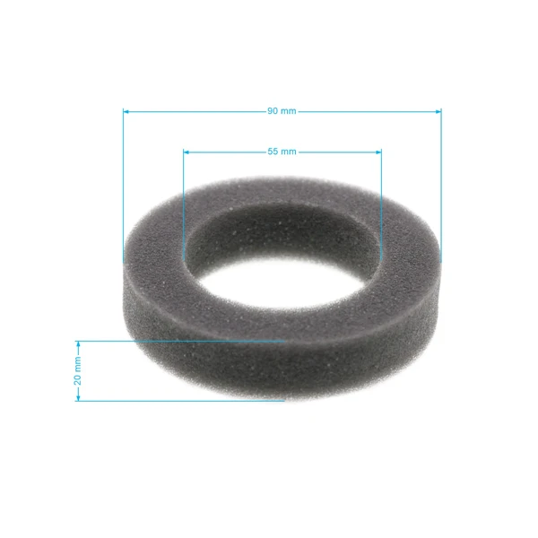 Luftfilter 90 mm x 55 mm x 20 mm für Zongshen NP150 XP140 Motoren (OEM 100004763 951-14627)